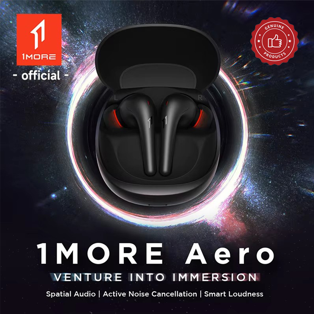 Bluetooth Headset On Ear - Auriculares 1MORE Aero con cancelación de